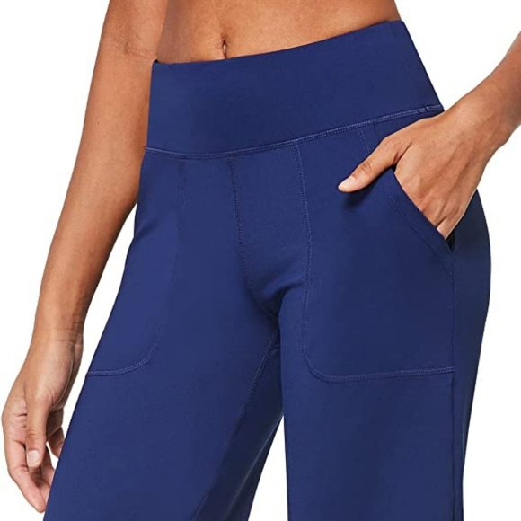 BALEAF Women's 10" Bermuda Shorts Long Athletic Workout Knee Length High Waisted - Picture 6 of 7